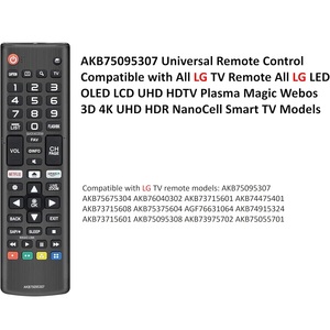 รีโมทคอนโทรลอเนกประสงค์ AKB75095307 เหมาะสำหรับรีโมททีวี <span class=keywords><strong>LG</strong></span> และใช้งานร่วมกับสมาร์ททีวี <span class=keywords><strong>LG</strong></span> UHD <span class=keywords><strong>OLED</strong></span> 4K <span class=keywords><strong>8K</strong></span> - Product Image 4