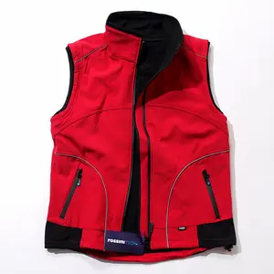 Outdoor SoftShell Vest Outdoor Sleeveless Jacket Camping Hiking Vest Sports Winter Jacket Waterproof For Men
