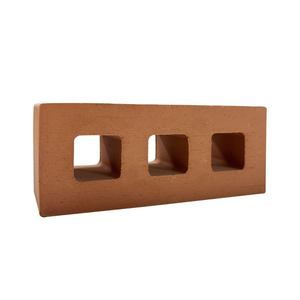 <span class=keywords><strong>Brique</strong></span> ventilée à 3 trous double face en <span class=keywords><strong>terre</strong></span> <span class=keywords><strong>cuite</strong></span> naturelle - <span class=keywords><strong>Brique</strong></span> d'argile ventilée haute résistance pour projets architecturaux - Product Image 6