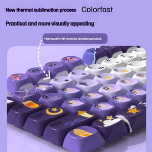 <span class=keywords><strong>Keycaps</strong></span> personnalisés en usine, 172 touches, SA <span class=keywords><strong>Gmk</strong></span>, pour clavier mécanique Cherry Mx Switch, capuchons de touches - Product Image 4