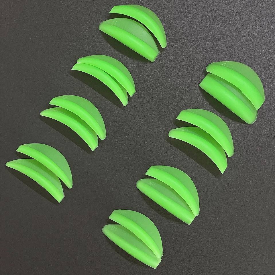 Inlei Lash Lift Shields And Rod Mix 8 Sizes Lash Lift Shields Soft Silicon U Curl Lash Lift Pads Private Label