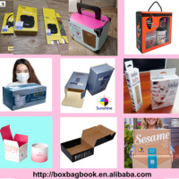 Caja de Papel para Joyería, Relojes Inteligentes, Audífonos con Banda para el Cuello, Aceites Esenciales, en Colores Rojo, Rosa, Azul y Marrón, Precio Económico, Tamaño Personalizado