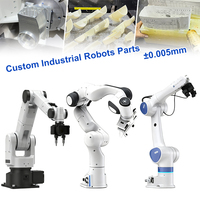 Pièces de robot industriel en plastique de haute qualité, production de masse, usinage CNC, prototype, jouet éducatif