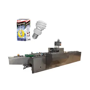 Automatic cartoning LED light bulb packing machine single LED lamp carton box packing machine