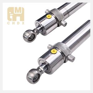 Cylindre <span class=keywords><strong>hydraulique</strong></span> à double effet à double tige pour <span class=keywords><strong>robot</strong></span> industriel, synchronisation de mouvement, contrôle de précision, fonctionnement parallèle - Product Image 6