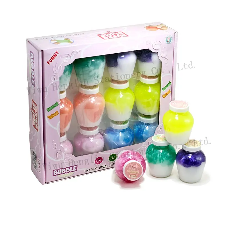 Bộ Slime Pha Lê Tự Làm Cầu Vồng 6 Màu Mới Về Bộ Dụng Cụ Khoa Học Cho Trẻ Em Tự Làm Slime Thạch Lấp Lánh Mới Sáng Tạo Cho Riêng Bạn