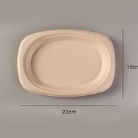 Assiettes de luxe fantaisie biodégradables compostables au micro-ondes jetables écologiques pour restaurants à emporter pour fêtes de mariage et traiteur