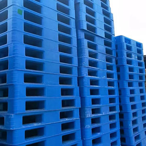 Paletas apilables de HDPE que ahorran espacio reducen el espacio inactivo en el almacén para la gestión de paletas vacías. - Product Image 3