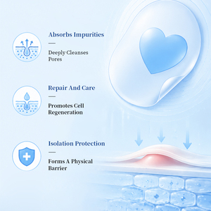 Parche de Hidrocoloide Azul Personalizado para el Acné, Absorbe el Exceso de Sebo y Pus, Aísla la Suciedad para Proteger la Piel con Imperfecciones Durante Todo el Día - Product Image 4