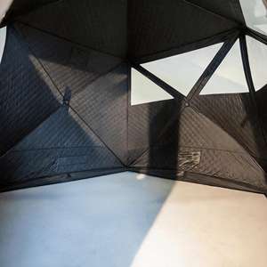 Tente de sauna portable OEM pour 6 à 8 personnes avec poêle, en Oxford 300D/420D/600D, isolée à 3 couches, pour l'hiver, en plein air, au feu de bois, sauna sec - Product Image 3