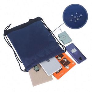 Custom Oxford Drawstring <b>Backpack</b>: Durable Gym Sack for Sports & Promotional Giveaways - Product Image 4