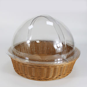 Cestino di plastica per uso domestico per alimenti per pane Dessert frutta verdura snack - Product Image 4