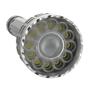 Hợp kim nhôm trắng Laser Led đèn pin USB sạc hiển thị kỹ thuật số 10 chế độ đèn pin từ cho săn bắn khẩn cấp - Product Image 4