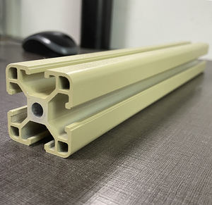 6000 serie anodizzato in alluminio T Slot profilo di estrusione 3838 profilo in alluminio 1.5 pollici alluminio Proflie - Product Image 3