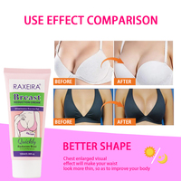 Crema para Aumento de Senos con Hormonas Femeninas, Promueve el Levantamiento y Reafirmación del Busto, Crema para el Cuidado y Masaje, Crema para Aumento de Tamaño