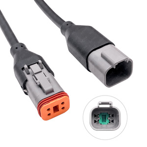 Dt Series 1 To 2 Waterproof <b>Plug</b> Harness 12 V For Car Offroad <b>Light</b> Retrofit Upgrade - Product Image 4