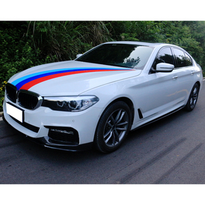Nouveau kit carrosserie en fibre de carbone pour BMW Série 5 G30 (2016-2023) avec lèvre avant, jupes latérales, pare-chocs arrière et lèvre arrière – Fixation par boulons, ajustement universel - Product Image 4