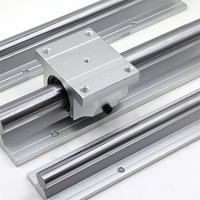 Glissières linéaires en aluminium de système de rail de glissière linéaire de TBR