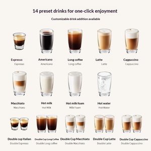 เครื่องชงกาแฟอิตาเลียนอัตโนมัติแบบออลอินวันเชิงพาณิชย์ แรงดัน 15 บาร์ ความจุ 15 ถ้วย แรงดันไฟฟ้า 111-240V รับประกัน 24 เดือน สำหรับธุรกิจ - Product Image 5