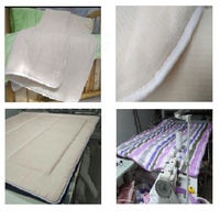 Machine à coudre industrielle automatique pour le surjet et le ruban de bordure de matelas en cuir, pour couvre-lit, tapis, housse de coussin