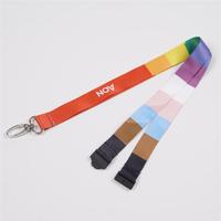 CH Wholesale Sublimation Printing Polyester Lanyards With Logo Custom Certification Keychain OEM ODM ECO Promotion Event Gifts