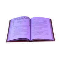 Impression de livres de série en couverture rigide personnalisée, bords pulvérisés à la feuille d'argent, ensemble de livres de fiction pour auteurs, éditeurs, usine OEM