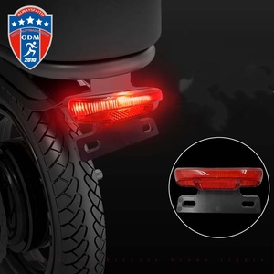 <span class=keywords><strong>Lampe</strong></span> arrière de sécurité pour vélo électrique 36-60V, super lumineuse, à fixer sur le potenceau, en plastique - Product Image 3
