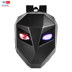 Lập trình Led Ba lô 3D LED LED biển quảng cáo ba lô thông minh màn hình hiển thị Xe Máy Led mắt ba lô với LED ánh sáng - Product Image 2