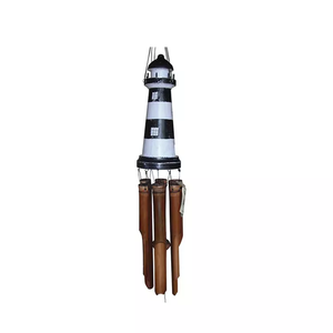 Carillón de viento de bambú, <span class=keywords><strong>Faro</strong></span> de 12 pulgadas - Product Image 1