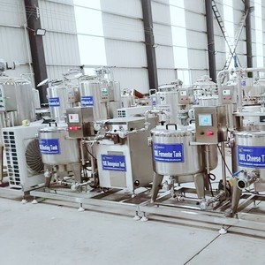 Chaîne de production de yaourt de petite taille de haute qualité TEKFOOD, fabriquée en Chine, 100L 200L 300L, Machine de fabrication de yaourt - Product Image 1