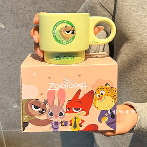 Mug en céramique <span class=keywords><strong>Disney</strong></span> avec poignée, ensemble de tasses à café écologiques pour les fêtes, utilisation à domicile, <span class=keywords><strong>tasse</strong></span> à café, thé et lait avec boîte cadeau - Product Image 3