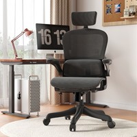 Chaise de bureau ergonomique pivotante à dossier haut réglable, chaise de bureau pour personnel à prix abordable, chaise de bureau informatique entièrement en maille