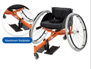 AMAIN <span class=keywords><strong>Fauteuil</strong></span> <span class=keywords><strong>roulant</strong></span> de <span class=keywords><strong>tennis</strong></span> en aluminium manuel AM784L-36 pour le sport <span class=keywords><strong>Fauteuil</strong></span> <span class=keywords><strong>roulant</strong></span> de <span class=keywords><strong>tennis</strong></span> léger à vendre - Product Image 5