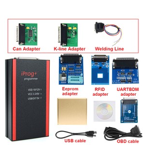 V87 Iprog+ 6 Adaptateurs Pro IMMO + Correction + Réinitialisation Interface OBD Universelle Compatible 12V Garantie 12 Mois Outil de Diagnostic Automobile - Product Image 2
