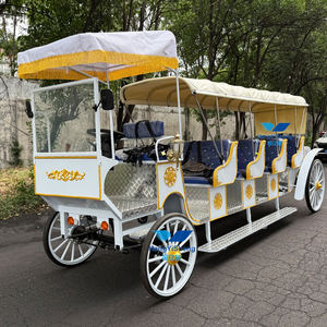 Carruaje de caballos de estilo real más vendido Carruaje de turismo eléctrico elegante para bodas - Product Image 4