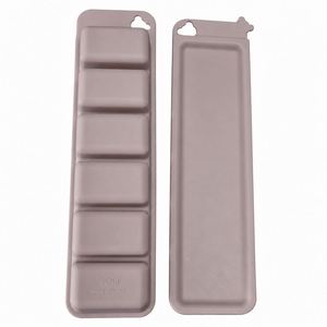 Barquette de congélation réutilisable en silicone à 6 compartiments de 30 ml, boîte de conservation pour aliments pour bébés avec couvercle hermétique pour purée de fruits et légumes - Product Image 2