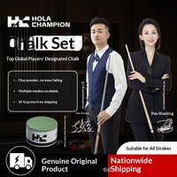 Poudre de craie de billard HC (carbonate de calcium) approuvée par Pan Xiaoting, conçue pour les queues de billard de styles chinois et américains