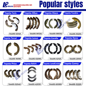 Juego de zapatas de freno trasero Bilusi para Mitsubishi Challenger Delica L400 Pajero <span class=keywords><strong>Sport</strong></span> Mr178827 - Product Image 6