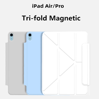 Manyetik tablet ipad kılıfı pro 11th nesil 10.9 inç için iPad hava 4/hava 5 10.9 10th manyetik değişken Y kat kapak