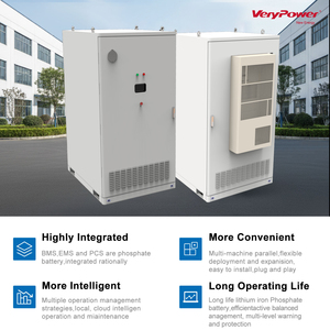 Système de <span class=keywords><strong>stockage</strong></span> d'énergie industriel et commercial tout-en-un 100 kW 104 kWh 125 kW 261 kWh, armoire de <span class=keywords><strong>stockage</strong></span> d'énergie - Product Image 2