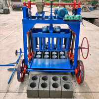 Exportation d'afrique : Nouvelle machine mobile de fabrication de blocs et briques de ciment 4-35 pour l'automatisation