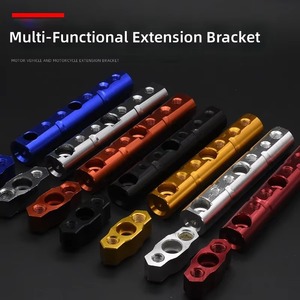 Barra de Extensión Multifuncional CNC de Aleación de Aluminio para Motocicleta, Soporte de Navegación con Carga USB, Espejo Retrovisor para Vehículo Eléctrico - Product Image 2