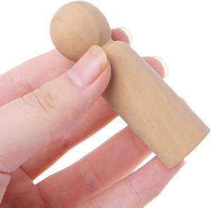 Pastel <span class=keywords><strong>de</strong></span> Bodas <span class=keywords><strong>de</strong></span> cumpleaños 65mm, venta al por mayor, niños, proyectos <span class=keywords><strong>de</strong></span> bricolaje, Ángel sin pintar, gente <span class=keywords><strong>de</strong></span> madera, papá, mamá, muñecas <span class=keywords><strong>de</strong></span> clavija <span class=keywords><strong>de</strong></span> madera - Product Image 3