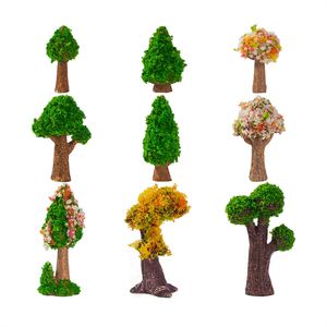 Accessoires de décoration de scène pour la création de micro-paysages écologiques en bouteille, avec arbres verts, fleurs et mousse, pour bricolage de jardin. - Product Image 1