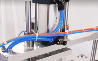 Machine de remplissage, de scellement et d'emballage de gobelets de communion préremplis en acier inoxydable de type rotatif KEFAI pour vin rouge