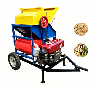 Máquina Automática Pequeña para Recolectar Cacahuetes, Motor de Alta Productividad, Equipo Agrícola Multifuncional, Removedor de Cacahuetes de Acero - Product Image 6