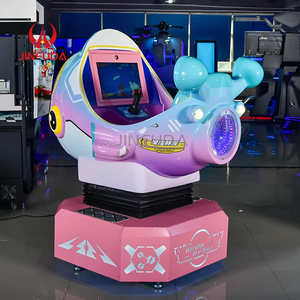 Enfants Rotation Hélicoptère Intérieur Coin Pusher Jeu Vidéo Machine Amusement Vente Fibre De Verre Air <span class=keywords><strong>Taxi</strong></span> Kiddie Manèges en Vente - Product Image 5