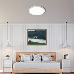 Canadá 12in 3CCT regulable LED moderno montaje en superficie Panel <span class=keywords><strong>de</strong></span> <span class=keywords><strong>luz</strong></span> 24W redondo blanco embellecedor para sala <span class=keywords><strong>de</strong></span> estar - Product Image 6