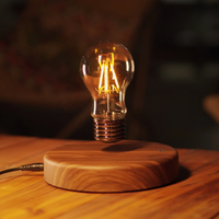 Ampoule LED en lévitation artistique moderne, lampe en verre flottant, contrôle tactile pour la maison, le salon, les lumières de la maison intelligente