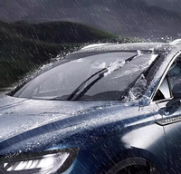 Escobilla Limpiaparabrisas Cuadrada para Coche, Inserto de Limpiaparabrisas, Limpiaparabrisas Job Top para Lincoln 2016, Limpiaparabrisas para Ford Focus